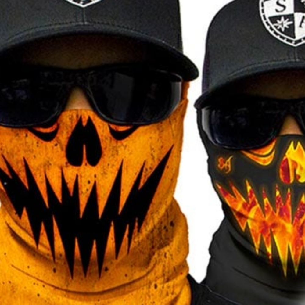 Pumpkin man scareeee Face masks new..